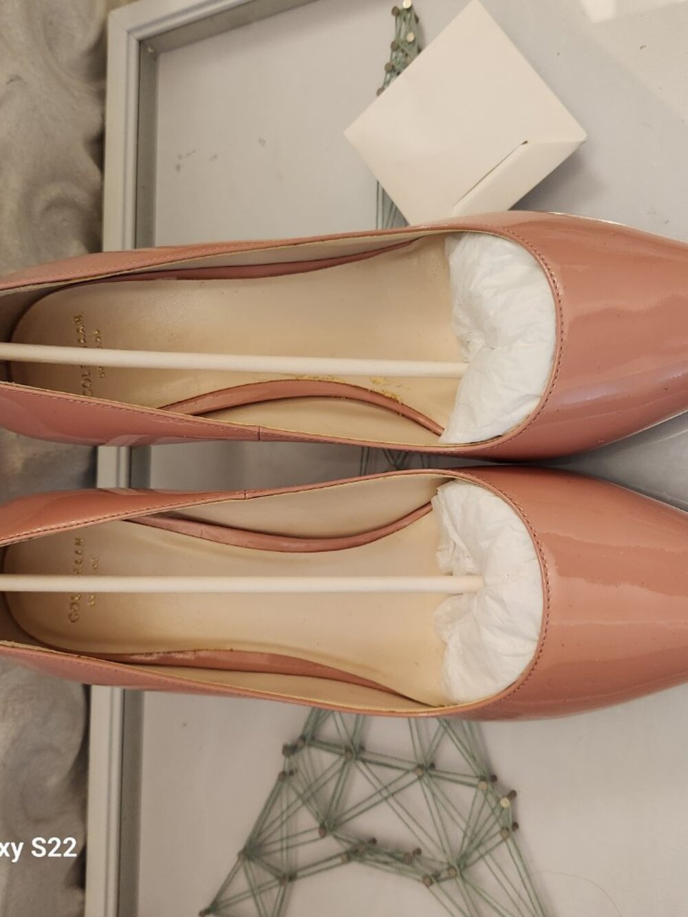 Cole Haan "Prieta Pump II" Peony Patent Leather Pumps. NIB Size 9B(regular) - Picture 5 of 11